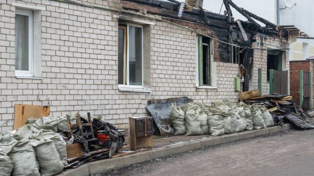 Professional Fire Damage Removal technician working in Catharpin, VA